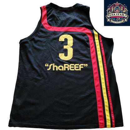 Nike Atlanta Hawks Jersey 3 Shareef Abdur - Rahim - 2XL Authentic Vintage Style, High Quality - USASTARFASHION