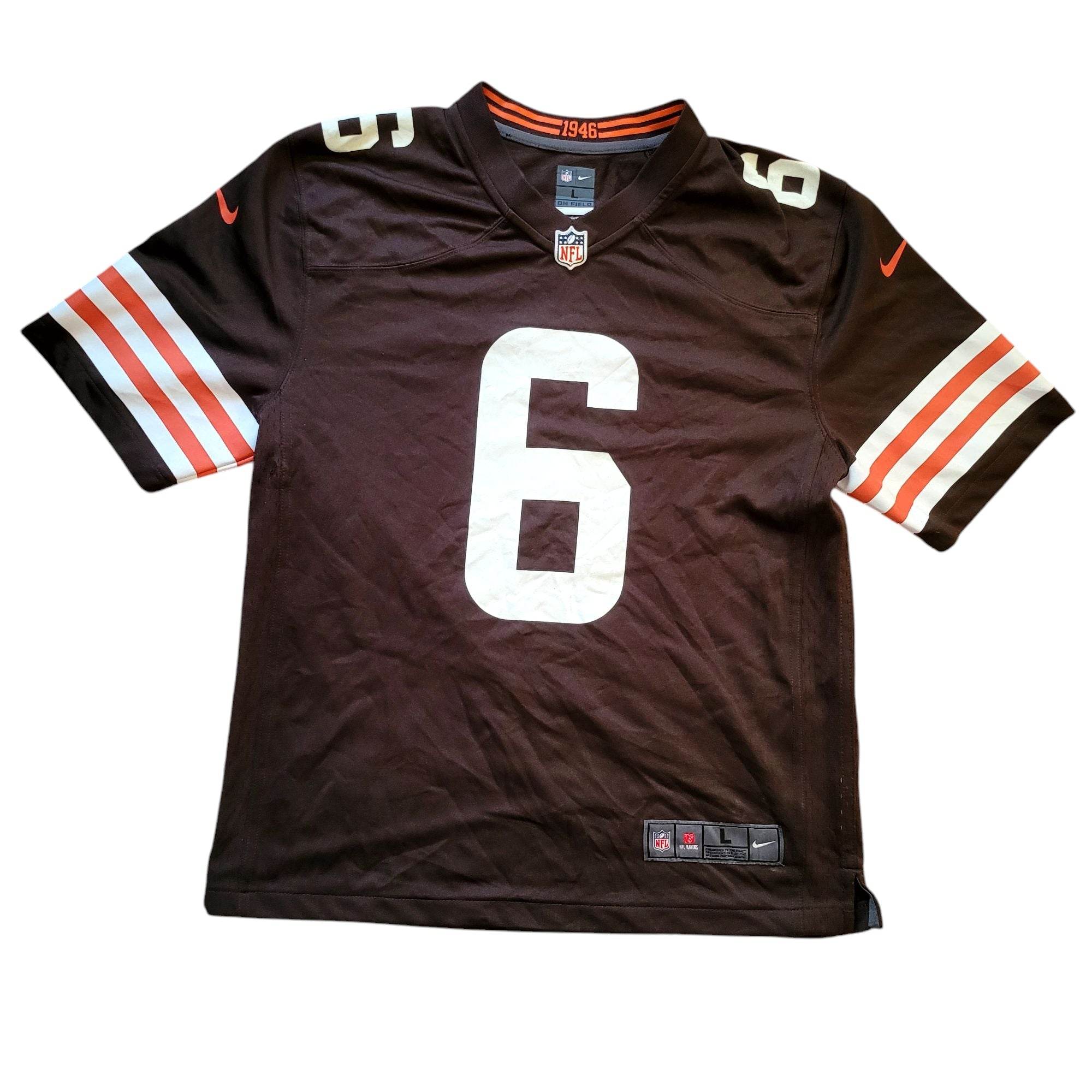 Nike Baker Mayfield Cleveland Browns Jersey – Youth Size (Large 14/16) - USASTARFASHION