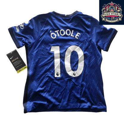 Nike Chelsea Youth Jersey O'Toole 10 Size XL (122 - 128cm) Breathable Fabric, Free Shipping - USASTARFASHION