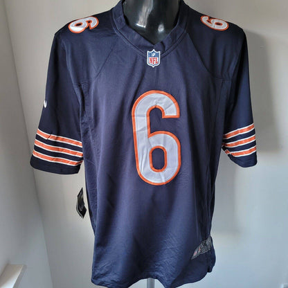 Nike Chicago Bears Jersey, Cutler 6, Men's Size XL, On Field, Like New Condition, Size 48" Chest - USASTARFASHION