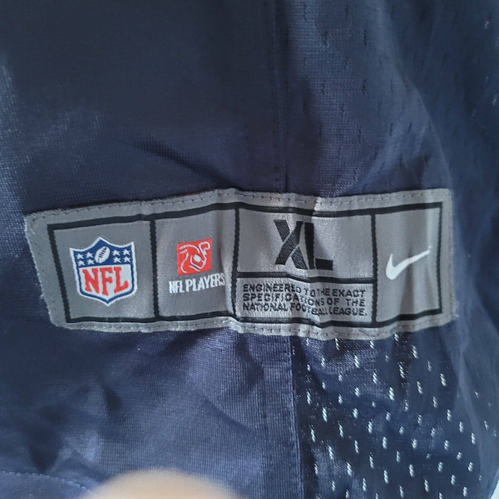 Nike Chicago Bears Jersey, Cutler 6, Men's Size XL, On Field, Like New Condition, Size 48" Chest - USASTARFASHION