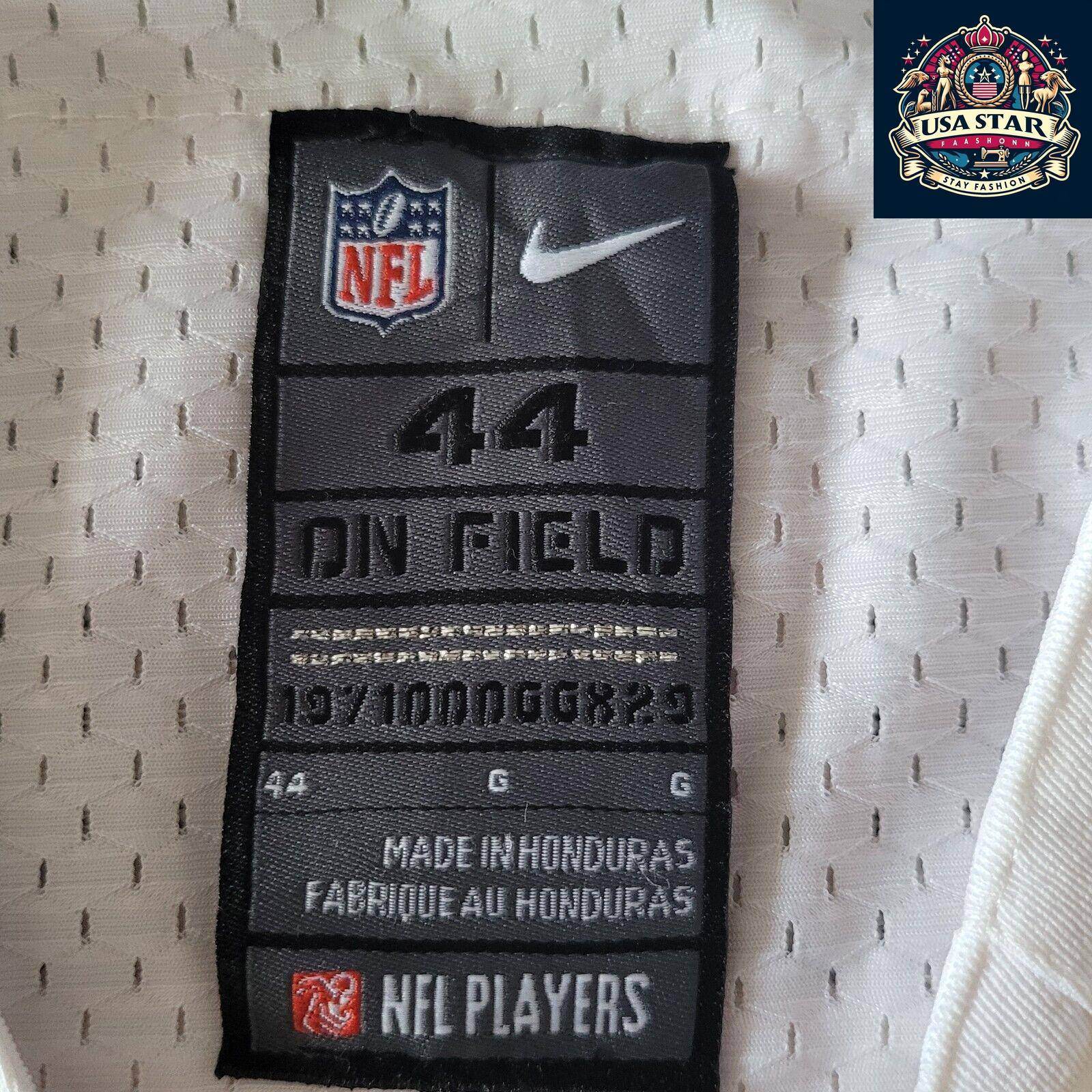 Nike Cleveland Browns Jersey - Men's L White Richardson 33 Short Sleeve - Team Logo & Comfort - USASTARFASHION