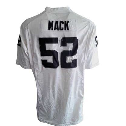 Nike NFL Oakland Raiders Khalil Mack 52 Jersey (XXL - White) - USASTARFASHION