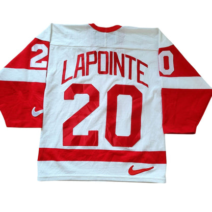Vintage Nike Detroit Red Wings Martin Lapointe 20 Youth XL (18 - 20) Jersey – NHL - USASTARFASHION