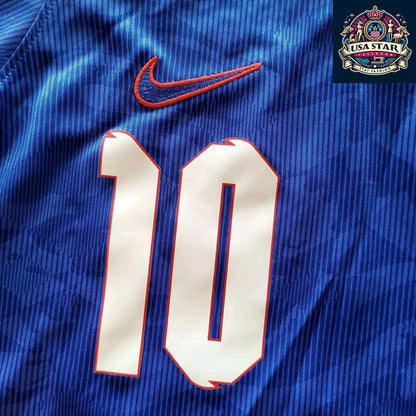 Nike England Kids Jersey 2020/21 Away Jersey XL (Ages 7 - 8) Custom "Mia Moo" 10 Blue/Red - USASTARFASHION
