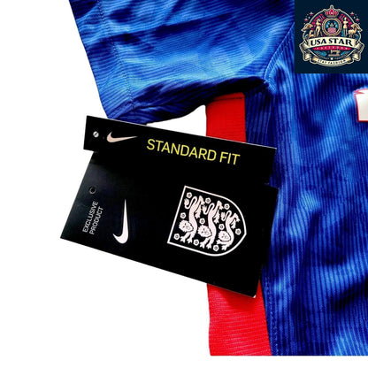 Nike England Kids Jersey 2020/21 Away Jersey XL (Ages 7 - 8) Custom "Mia Moo" 10 Blue/Red - USASTARFASHION