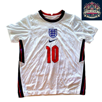 Nike England National Team Jersey Kids L Personalized Palmer 10 - 100% Polyester White - USASTARFASHION