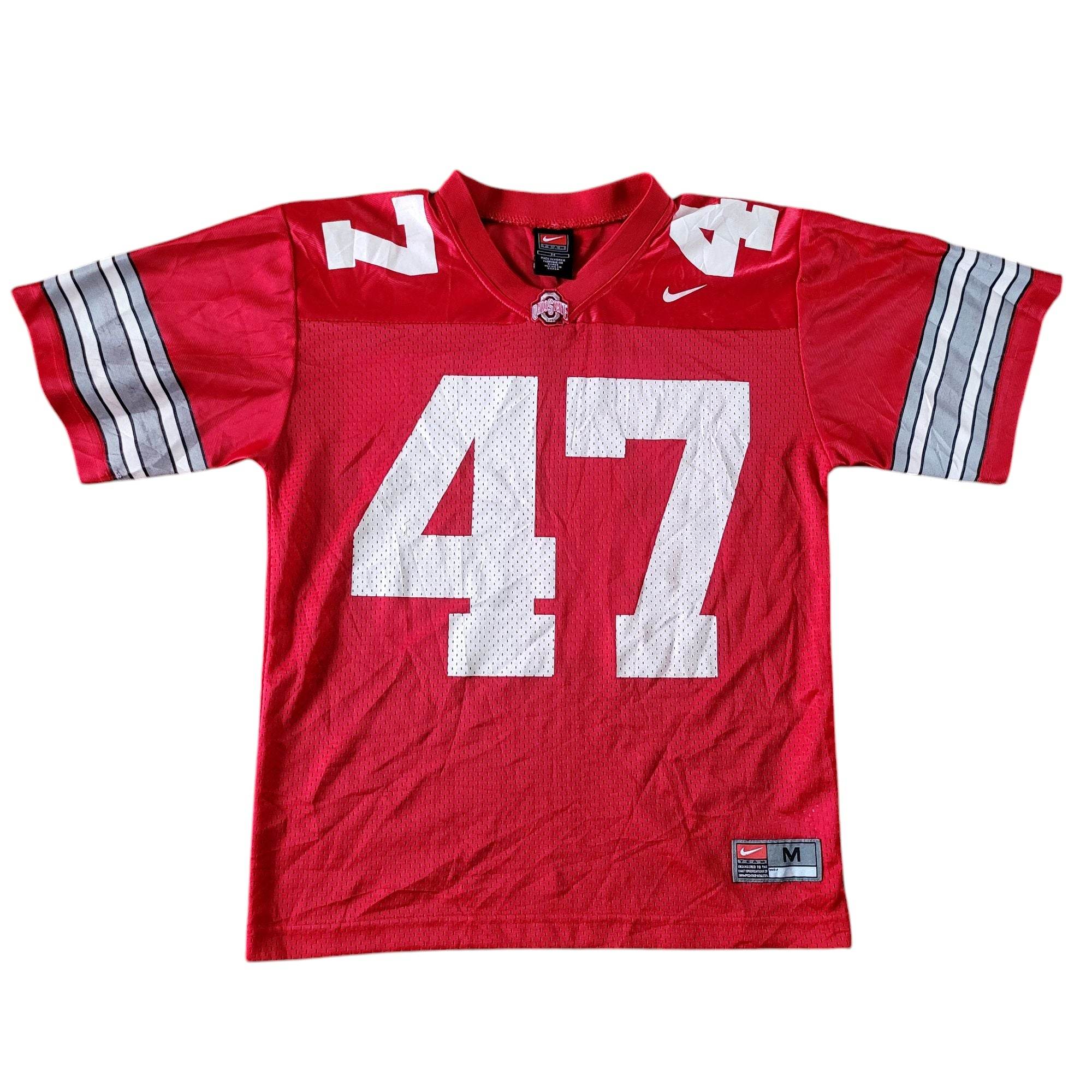 Nike Ohio State Buckeyes 47 Jersey (Youth Medium) - USASTARFASHION