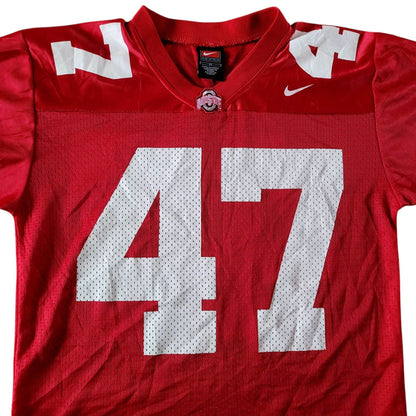 Nike Ohio State Buckeyes 47 Jersey (Youth Medium) - USASTARFASHION