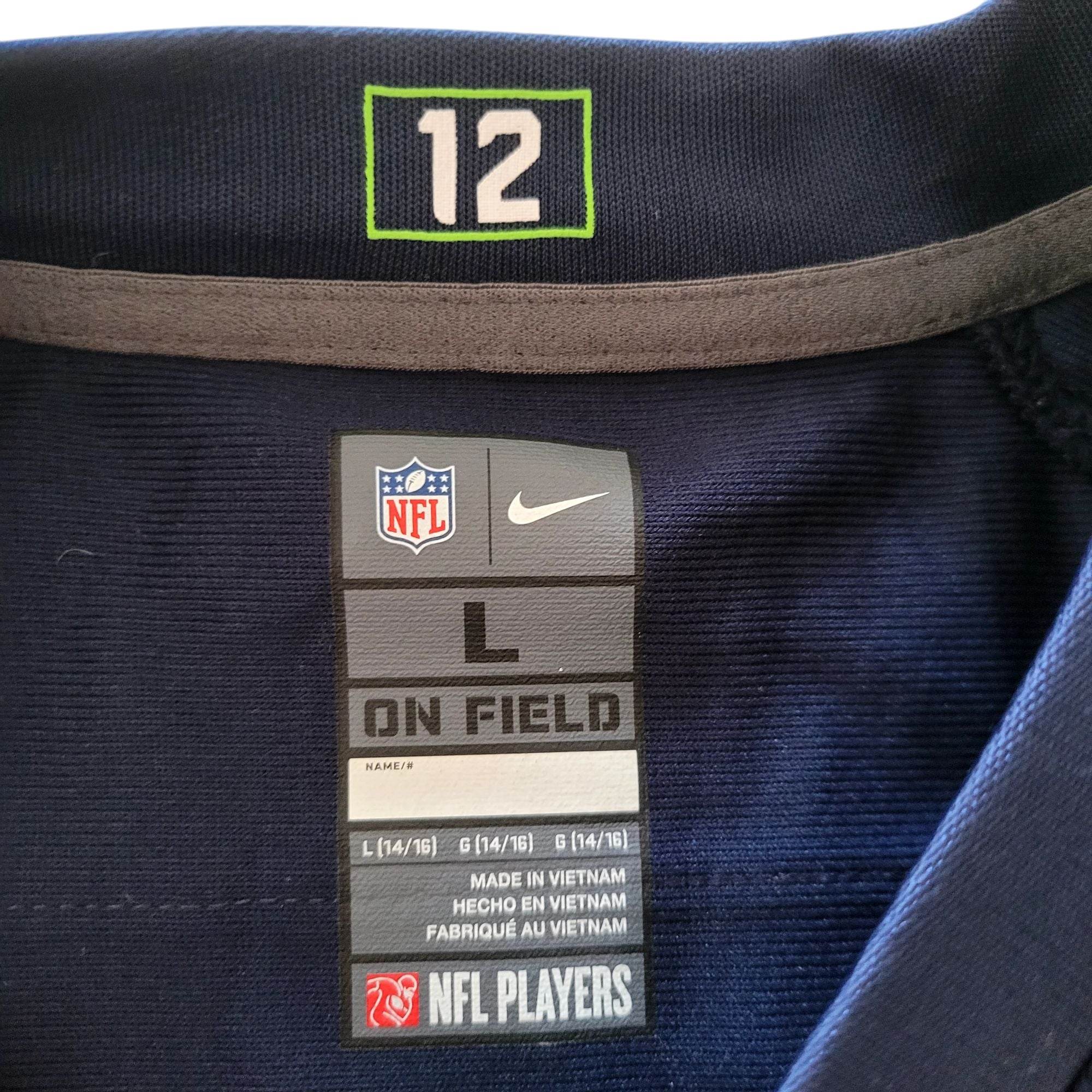 Nike Russell Wilson Seattle Seahawks Jersey (Youth Large 14/16) - USASTARFASHION
