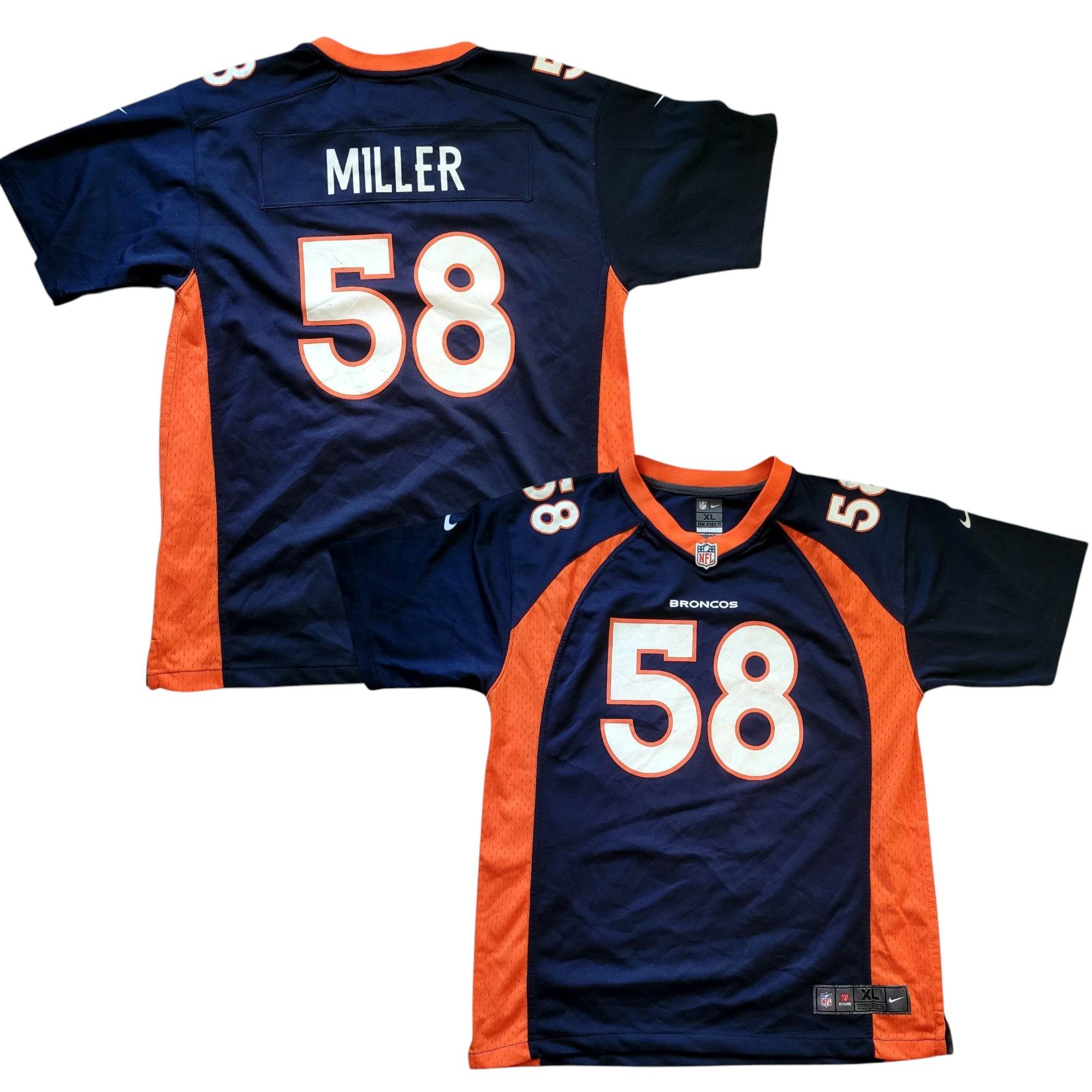 Nike Von Miller Denver Broncos Jersey – Youth XL - USASTARFASHION