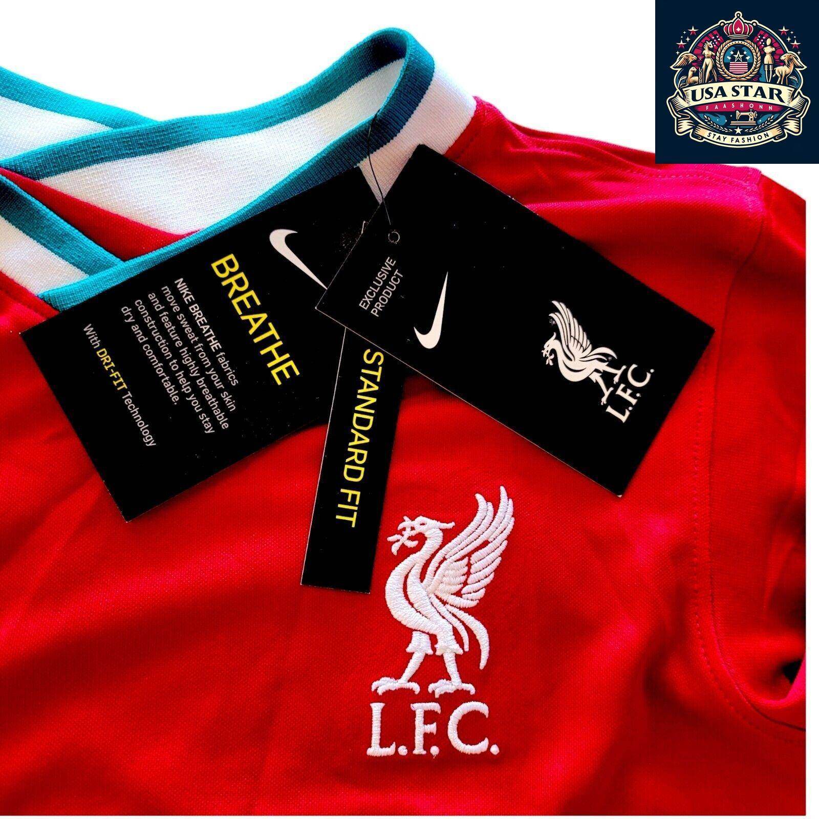 Nike Liverpool FC Youth Jersey 2020/21 - Dri - FIT - Personalized JACKO 7 - Size M - USASTARFASHION