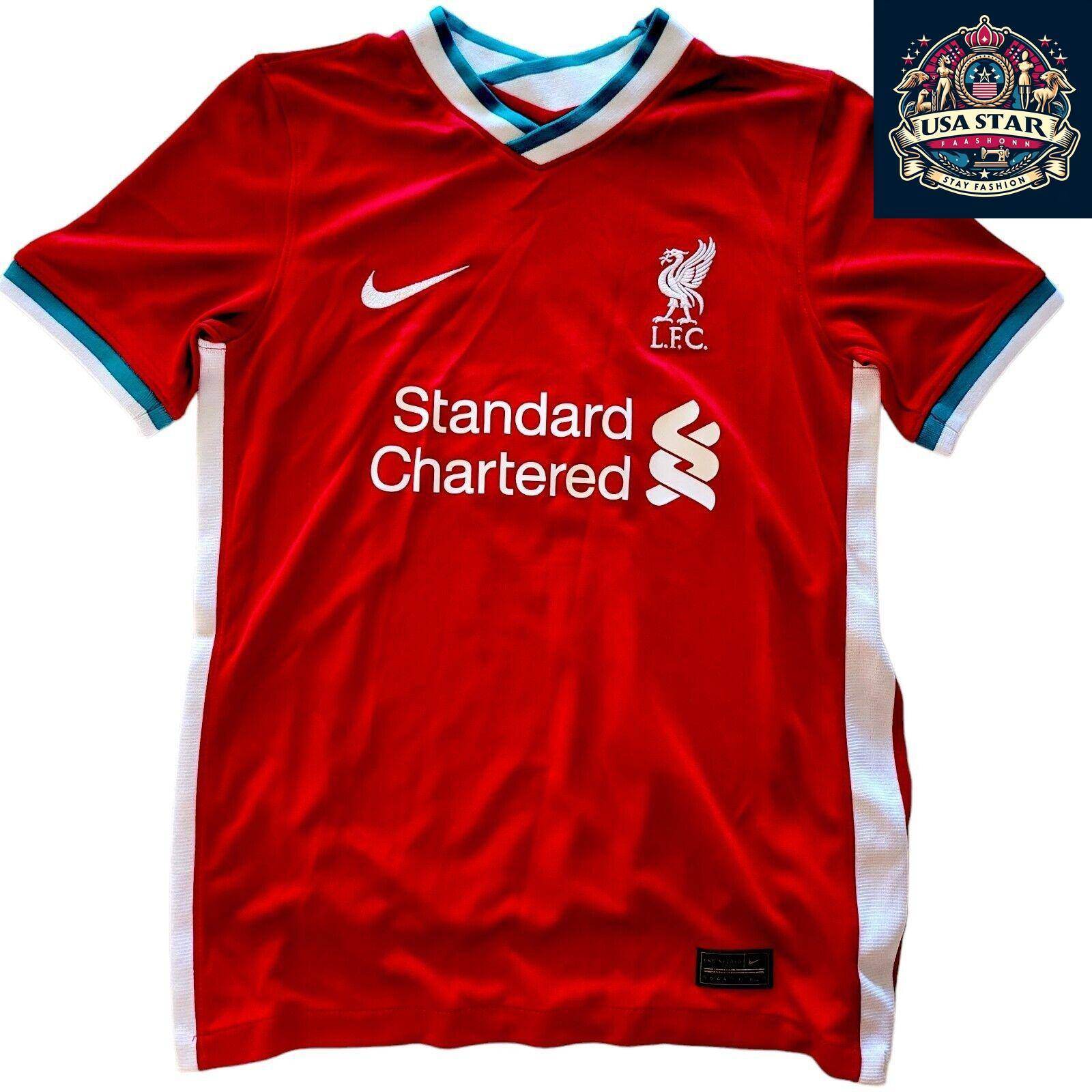 Nike Liverpool FC Youth Jersey 2020/21 - Dri - FIT - Personalized JACKO 7 - Size M - USASTARFASHION