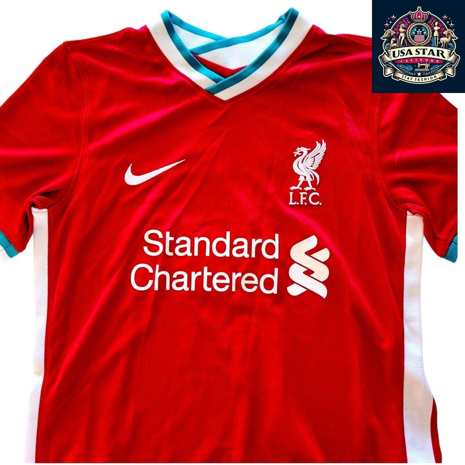 Nike Liverpool FC Youth Jersey 2020/21 - Dri - FIT - Personalized JACKO 7 - Size M - USASTARFASHION