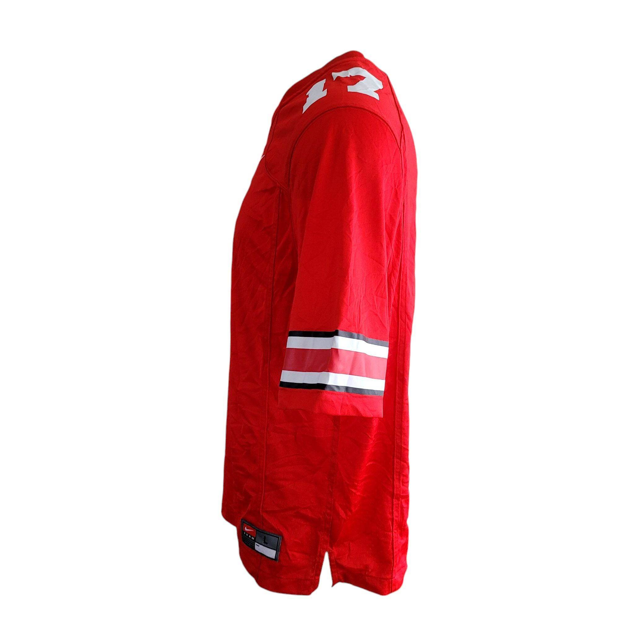 Nike Ohio State Buckeyes 17 Jersey - Size L - USASTARFASHION