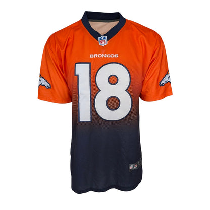 Nike On Field Denver Broncos 18 Peyton Manning Jersey — Size 48 (Men’s M) - USASTARFASHION