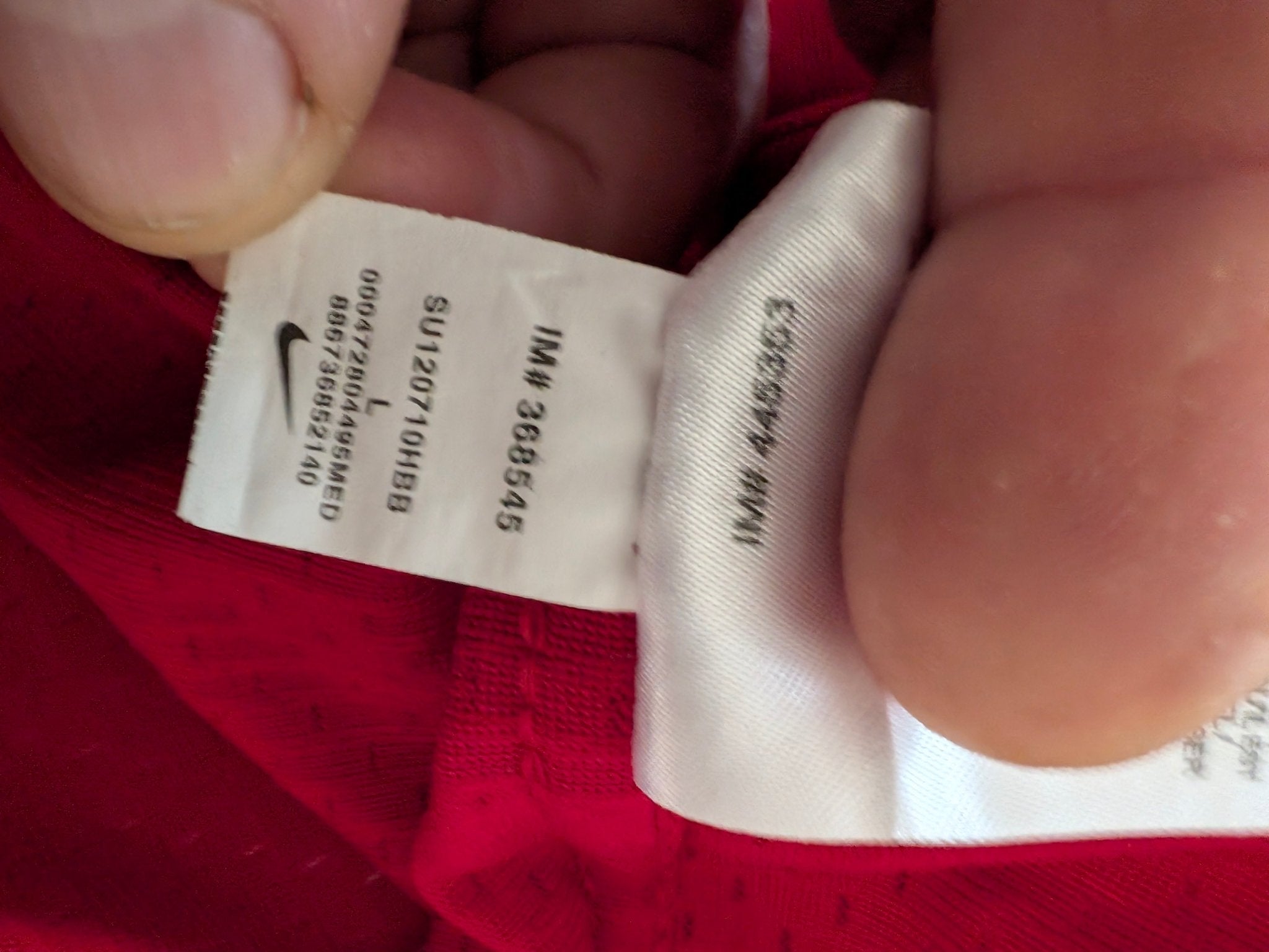 Nike On Field San Francisco 49ers 85 Jersey — Red — Size L - USASTARFASHION