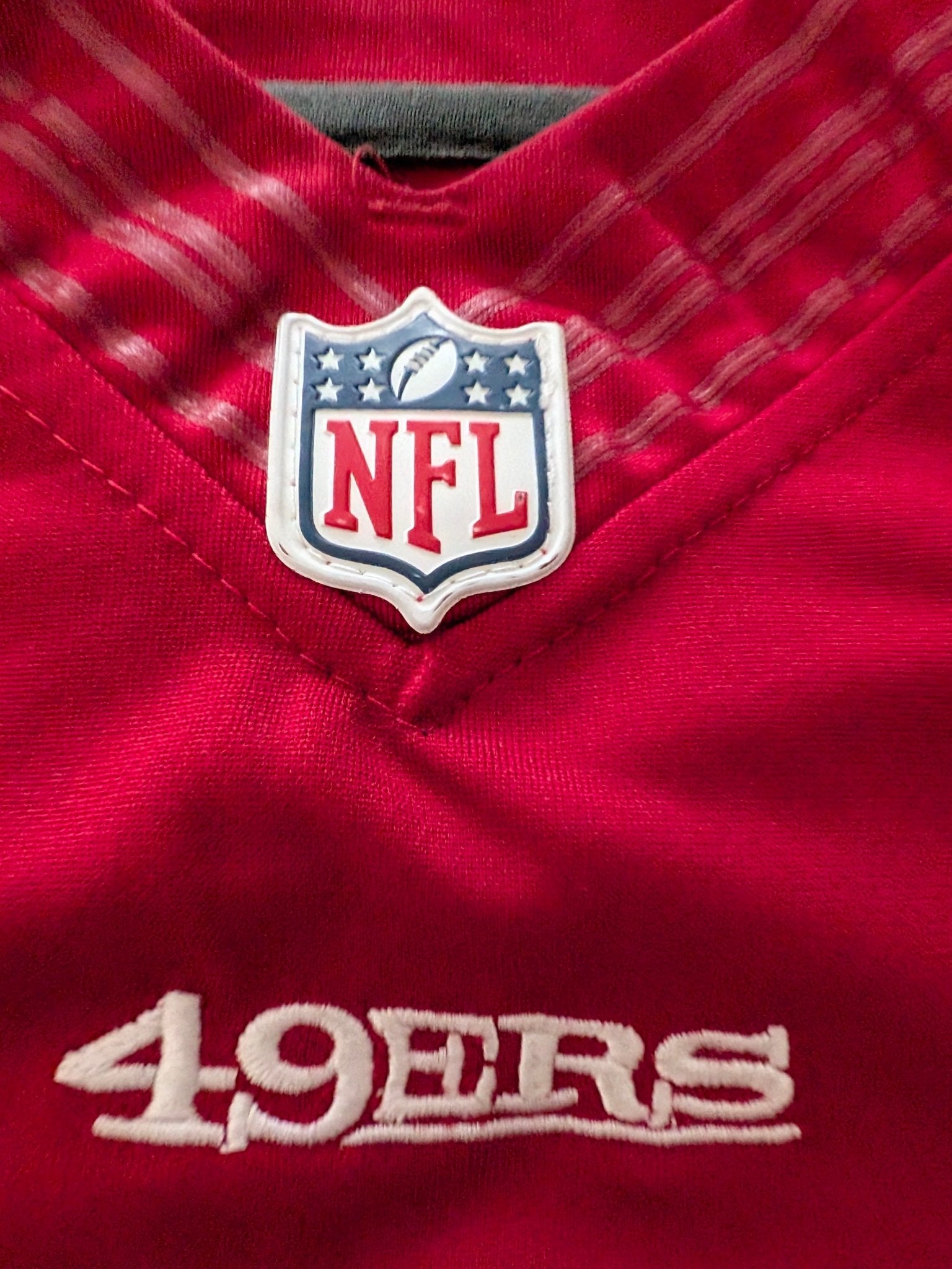 Nike On Field San Francisco 49ers 85 Jersey — Red — Size L - USASTARFASHION