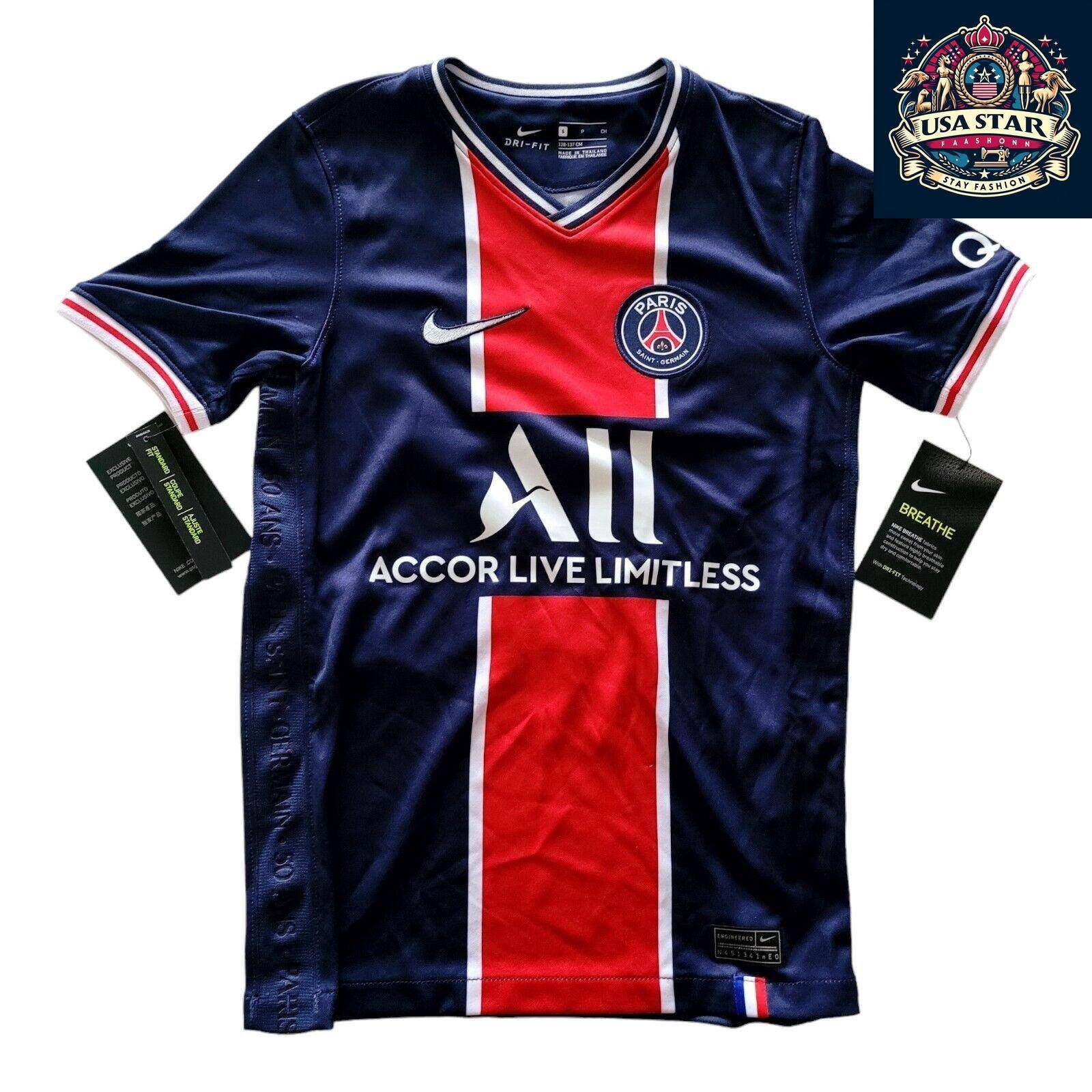 Nike PSG Youth Home Jersey Size S - Louis 10 - New with Tags - Paris Saint Germain Jersey - USASTARFASHION