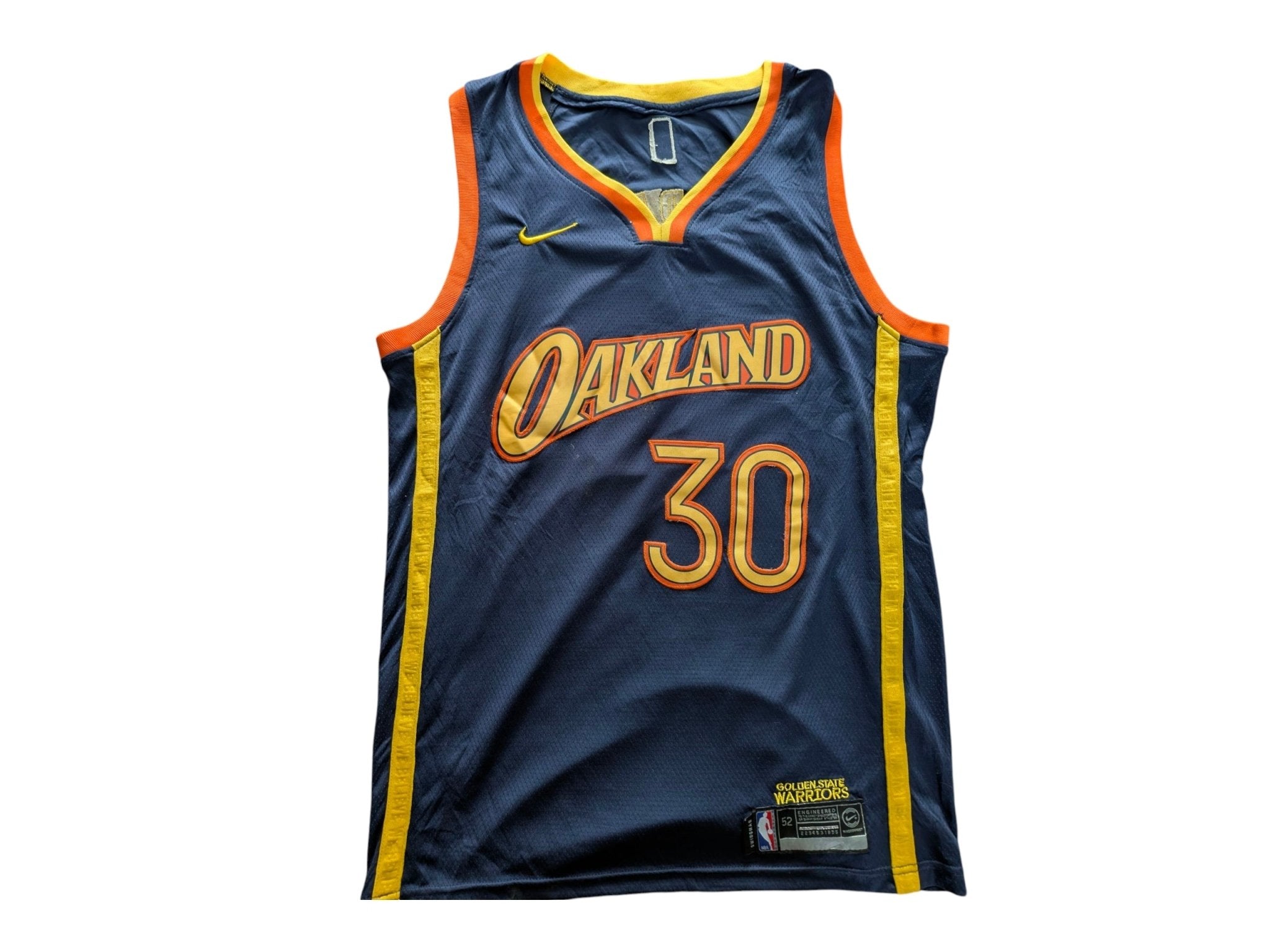 Nike Swingman Golden State Warriors “Oakland” Stephen Curry 30 Jersey — Size 52 - USASTARFASHION