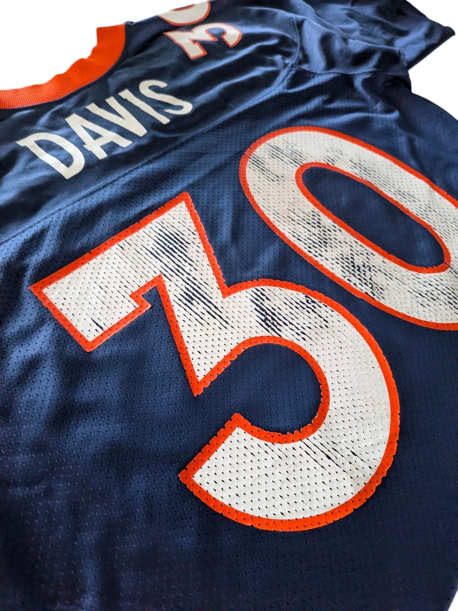 Nike Team Denver Broncos 30 Terrell Davis Jersey — Men’s L - USASTARFASHION