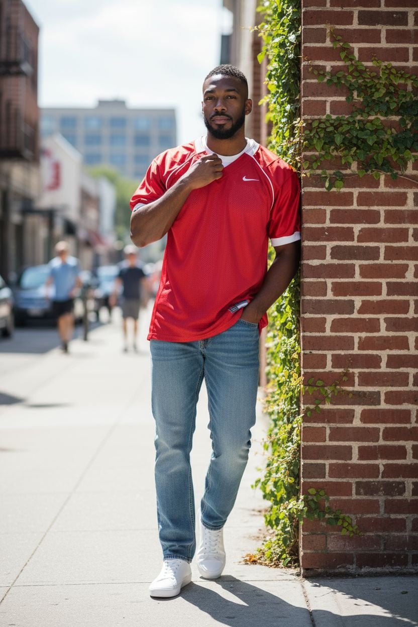 Nike Team Red Football Practice Jersey – XXL - USASTARFASHION