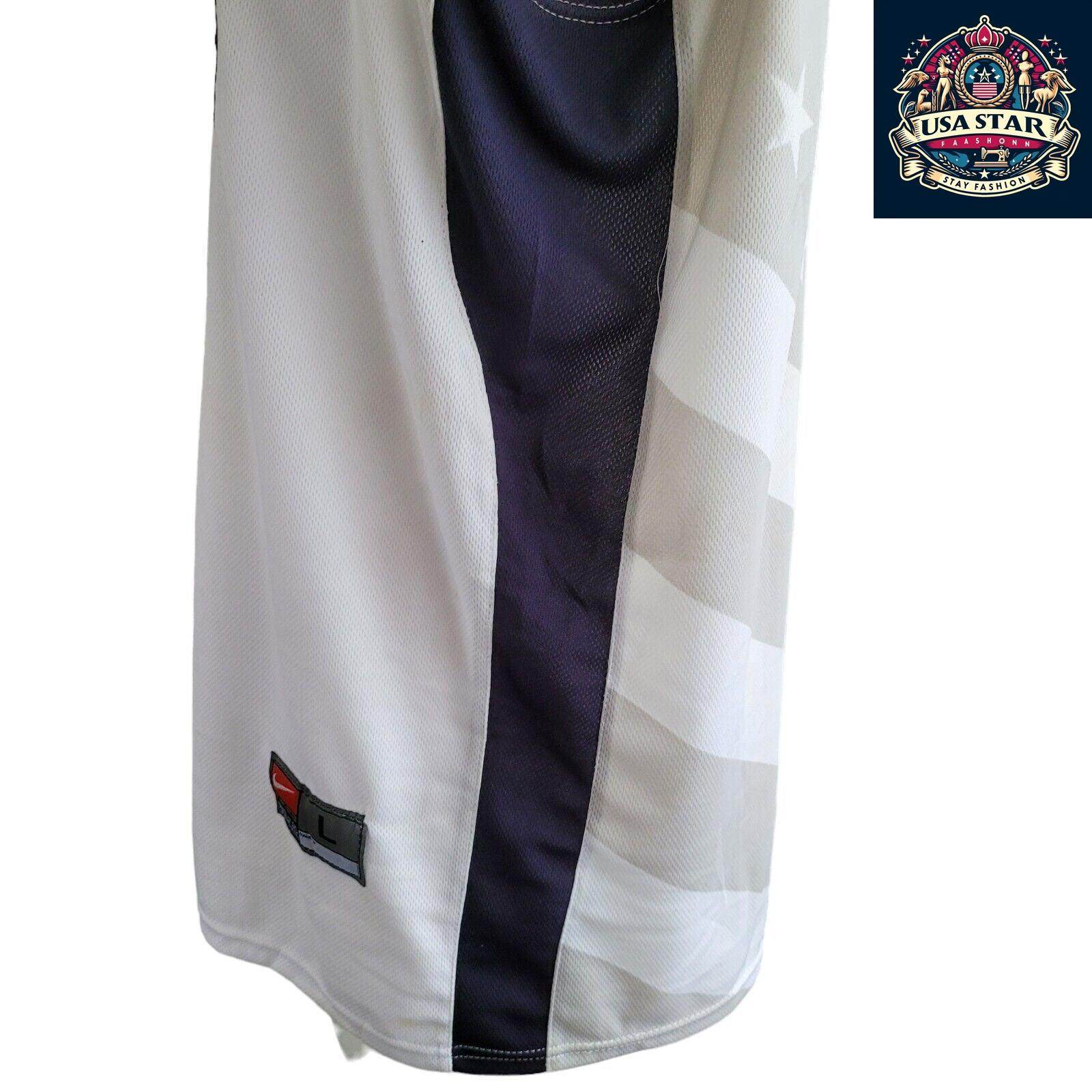 Nike Team USA Deron Williams Jersey No 8 - Authentic Performance Fabric Size L for Basketball Fans - USASTARFASHION