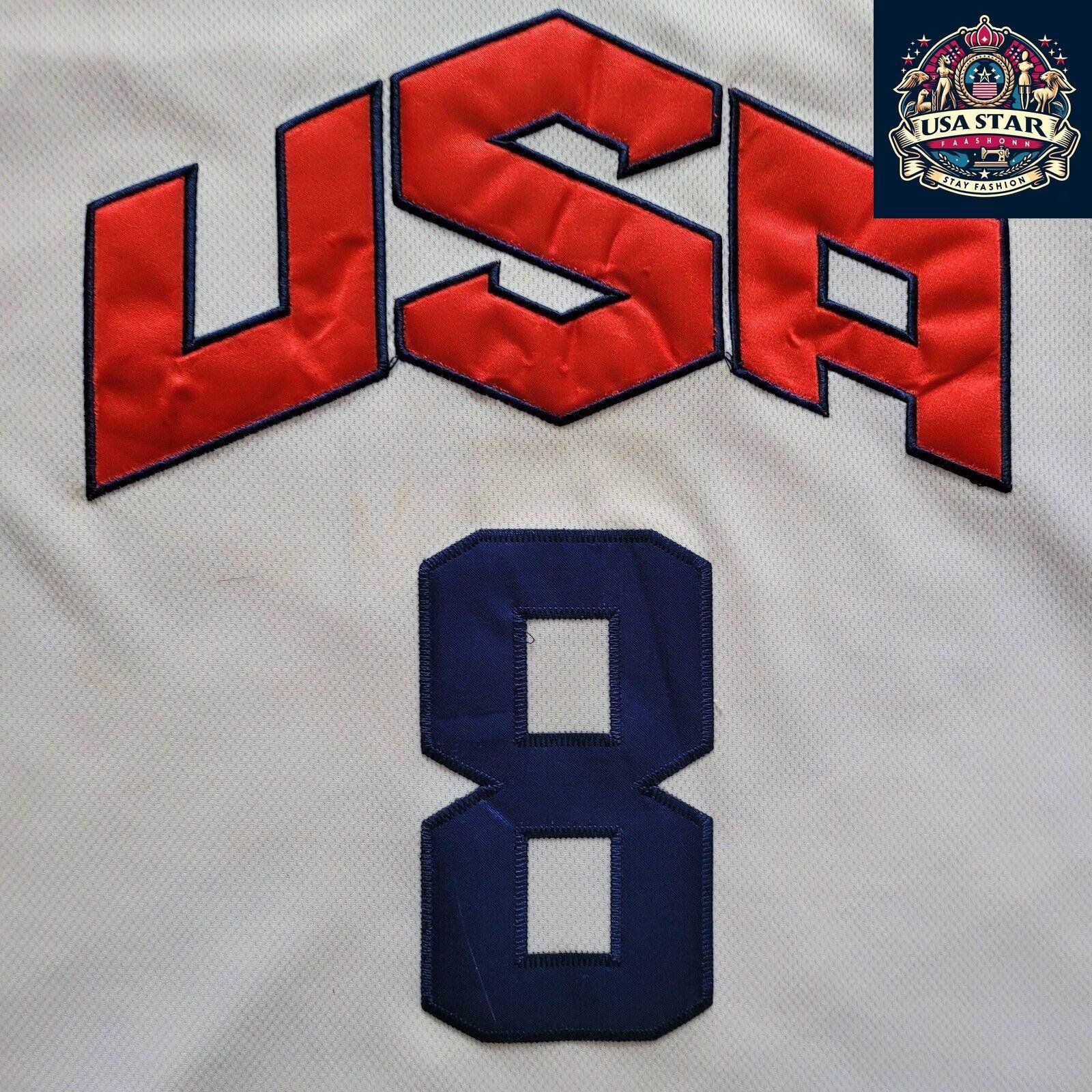 Nike Team USA Deron Williams Jersey No 8 - Authentic Performance Fabric Size L for Basketball Fans - USASTARFASHION