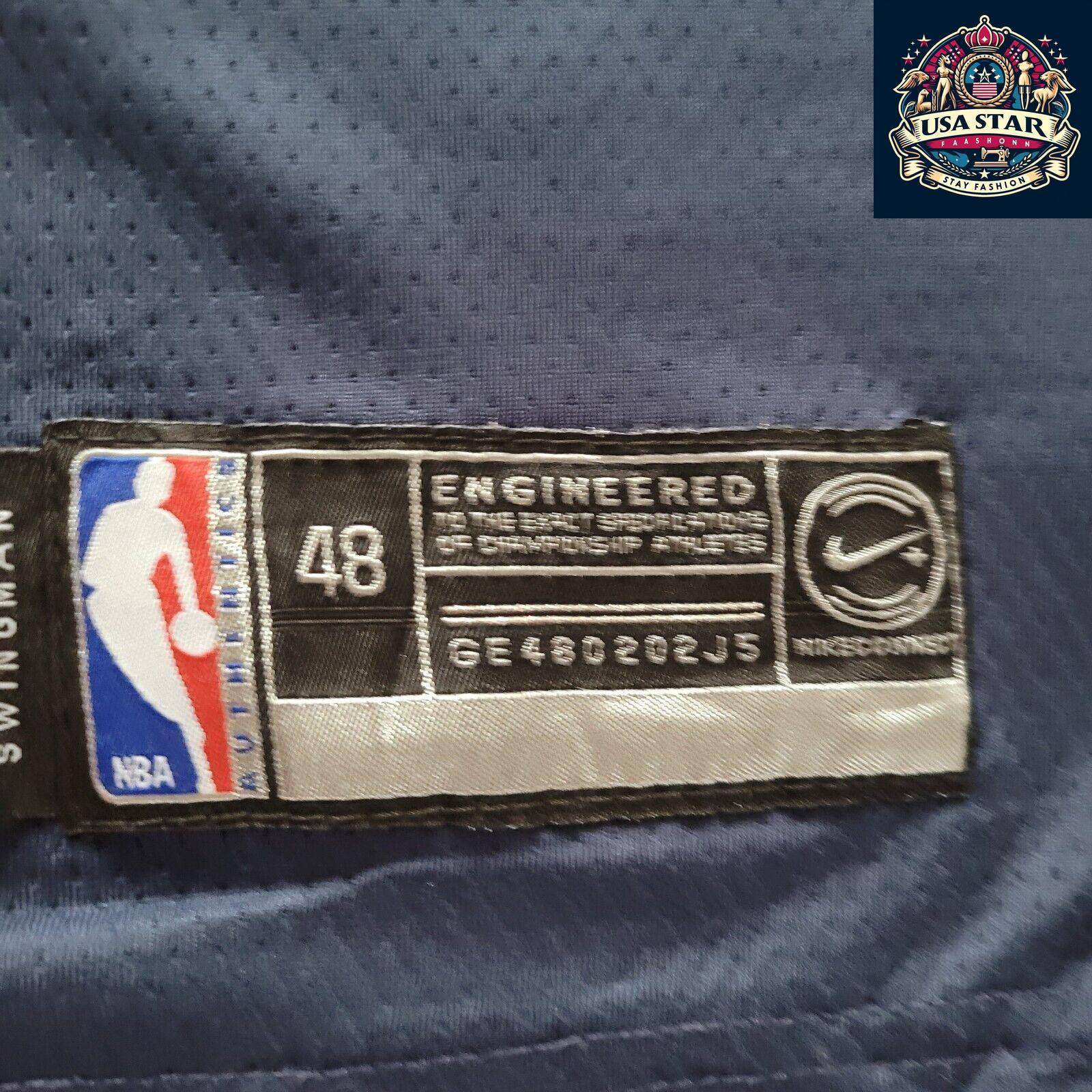 Nike Utah Jazz Jersey Donovan Mitchell 45 Men's Medium Blue Swingman - NBA Authentic Style - USASTARFASHION