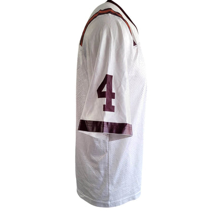 Nike Virginia Tech Hokies 4 Football Jersey – Size Small – White Maroon – NCAA - USASTARFASHION