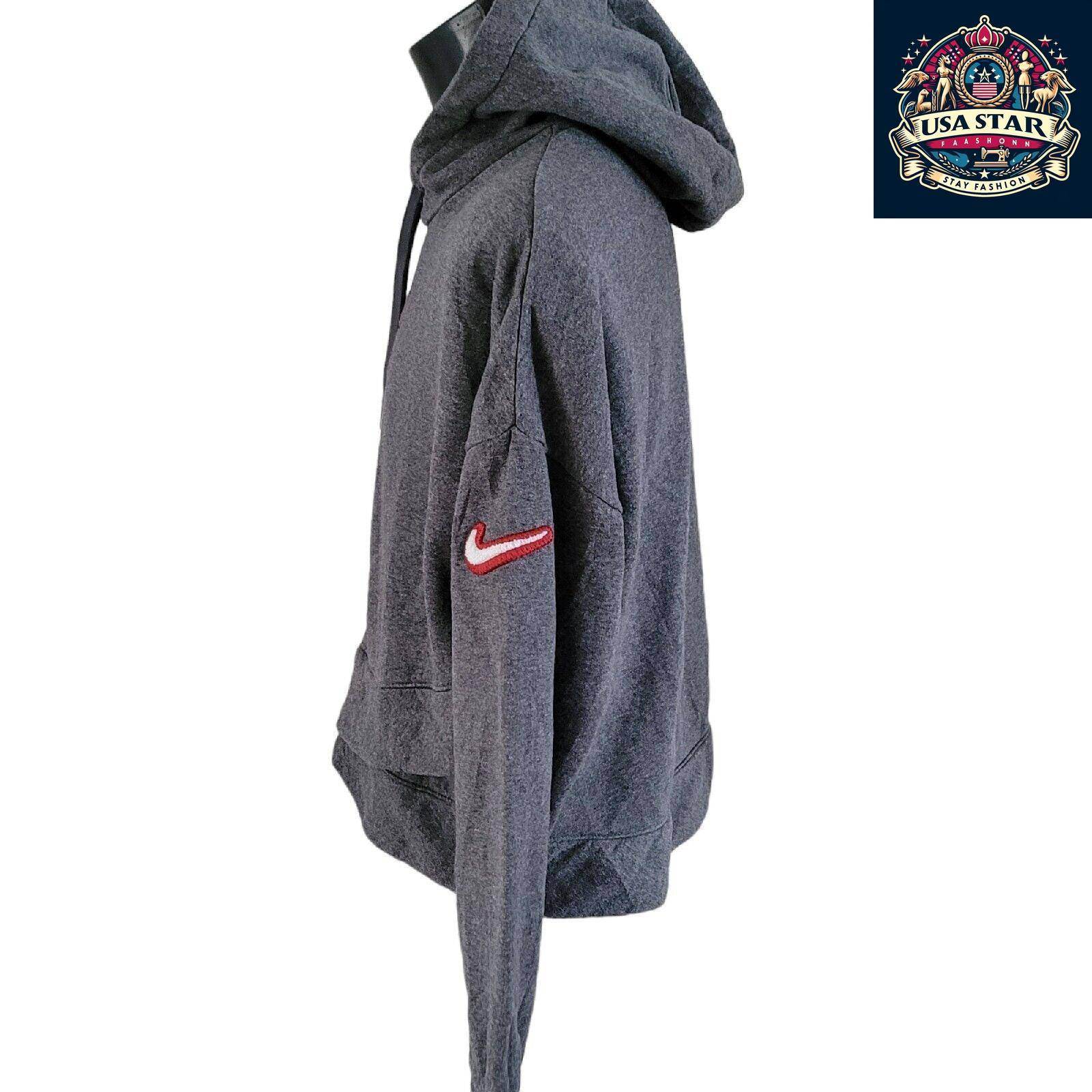 Nike Women's Hoodie - Large Size, Soft Breathable Fabric, Iconic Logo, Perfect Fit for Comfort - USASTARFASHION