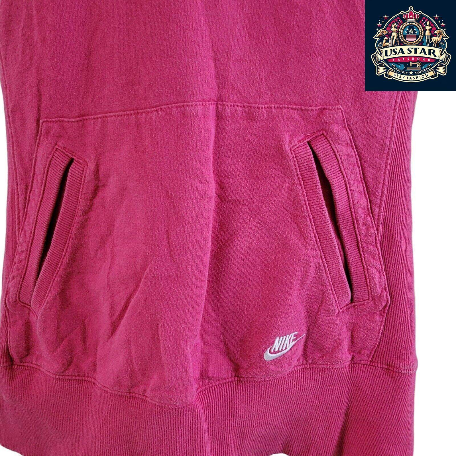 Nike Women's Hoodie - Large, Soft Fabric, Relaxed Fit, Iconic Logo for Gym & Casual Style - USASTARFASHION