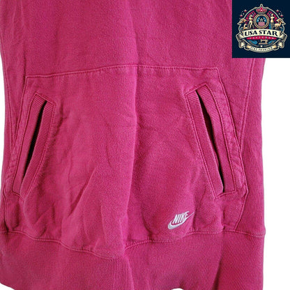 Nike Women's Hoodie - Large, Soft Fabric, Relaxed Fit, Iconic Logo for Gym & Casual Style - USASTARFASHION