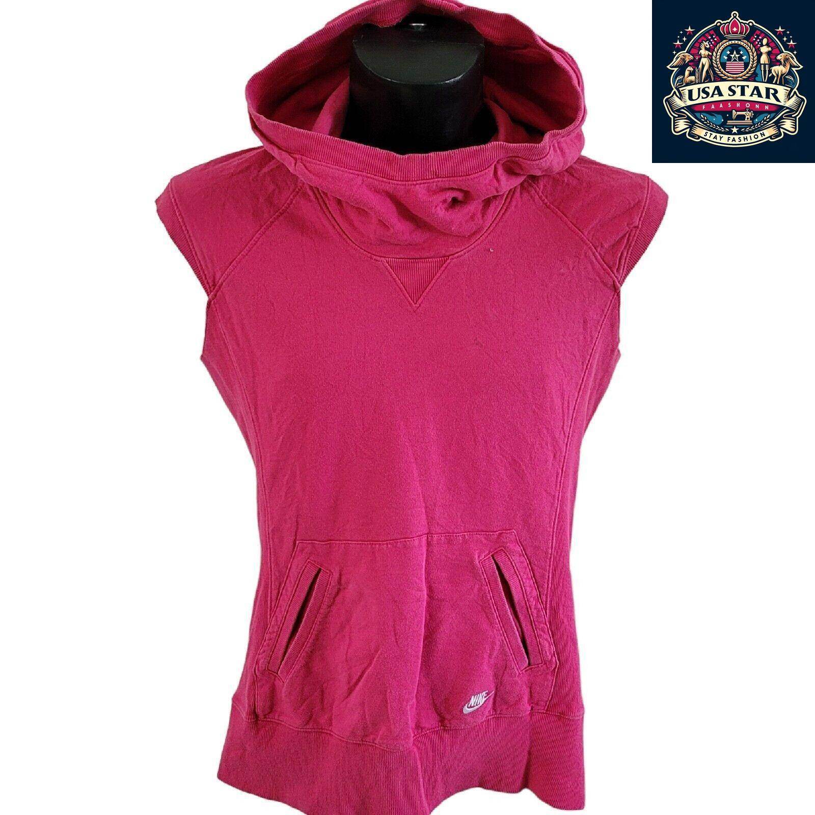 Nike Women's Hoodie - Large, Soft Fabric, Relaxed Fit, Iconic Logo for Gym & Casual Style - USASTARFASHION