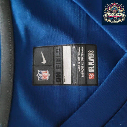 Nike Women's Jersey Authentic On Field Blue 12 Luck, Tailored Fit, Size Large, Colts Fan Gear - USASTARFASHION