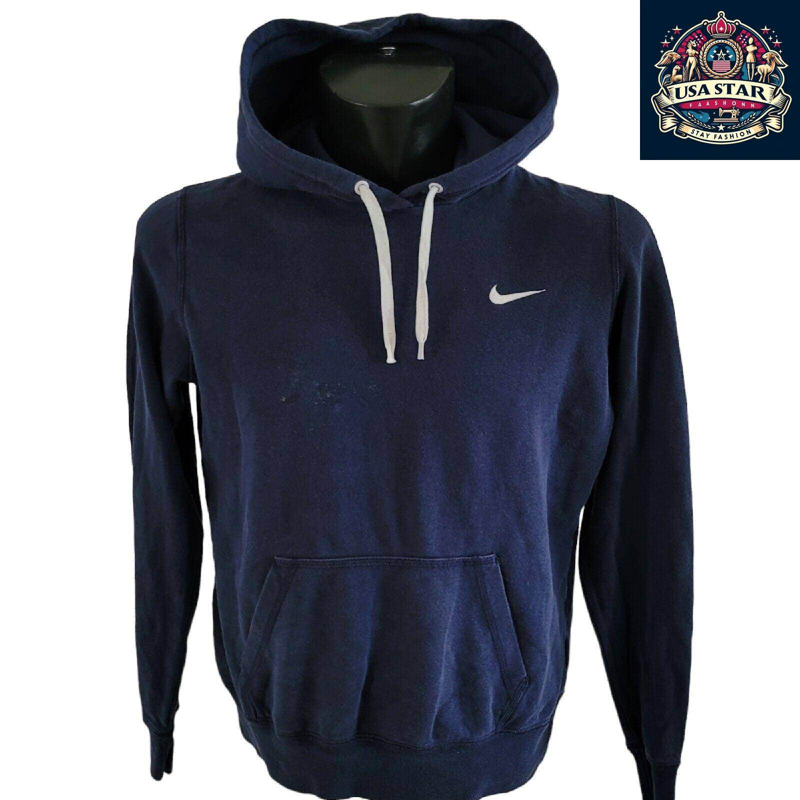 Nike Women's Large Hoodie - Soft Breathable Fabric, Classic Logo, Vintage Style, Comfortable Fit - USASTARFASHION