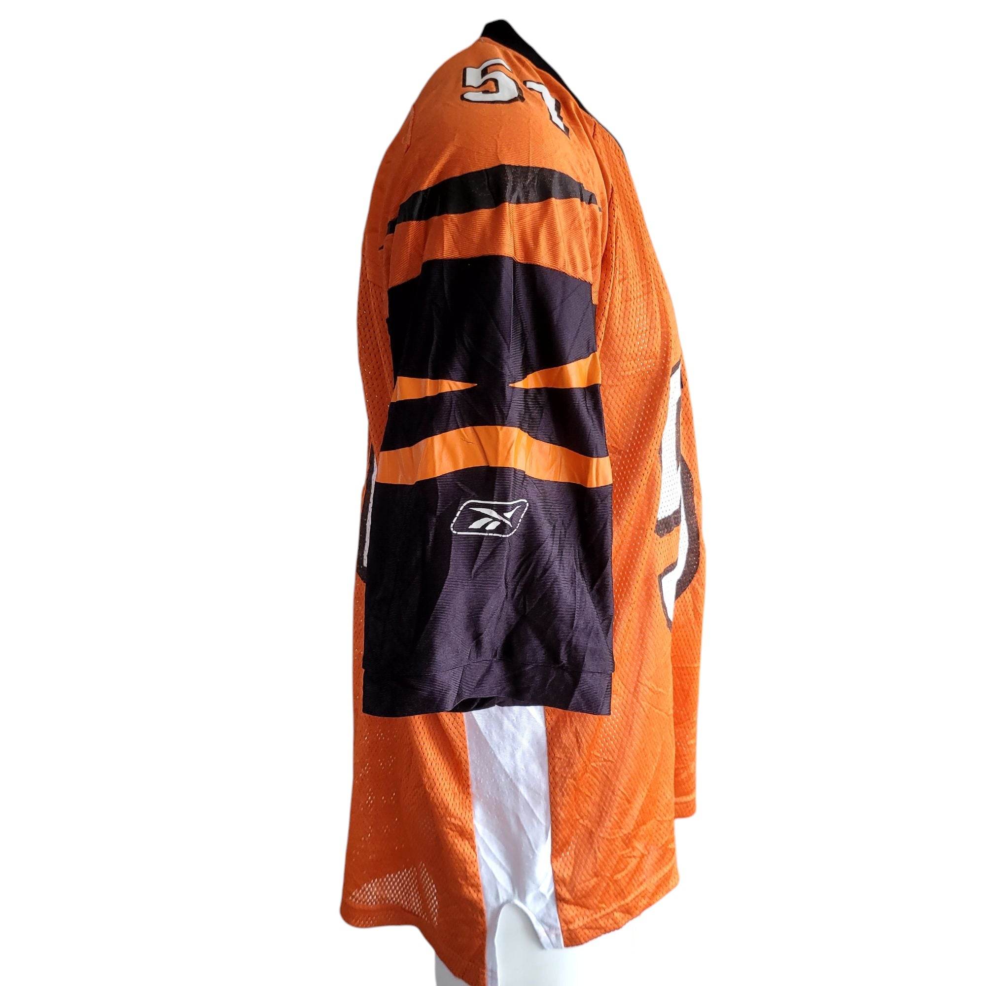 Odell Thurman 51 Cincinnati Bengals Jersey - Size L - Reebok - USASTARFASHION