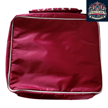 Official Aston Villa Lunch Bag - Maroon with Crest Logo for Fans, EST. 1874 - USASTARFASHION