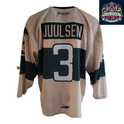 Official CCM Canadian Hockey League Jersey, Juulsen 3, Men's XL - High - Quality & Comfortable - USASTARFASHION