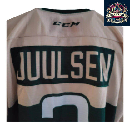 Official CCM Canadian Hockey League Jersey, Juulsen 3, Men's XL - High - Quality & Comfortable - USASTARFASHION