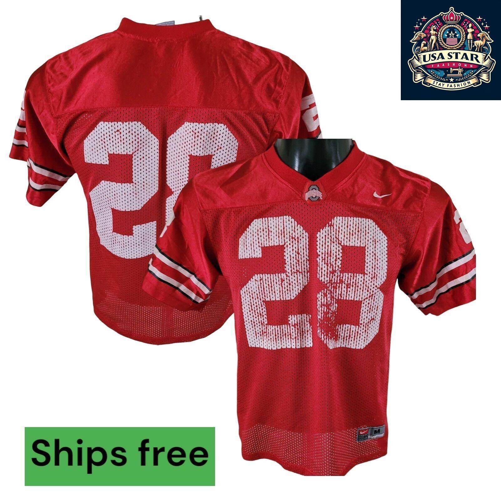 Ohio State Youth Football Jersey 28 - Comfortable, Durable Design for Young Fans - USASTARFASHION