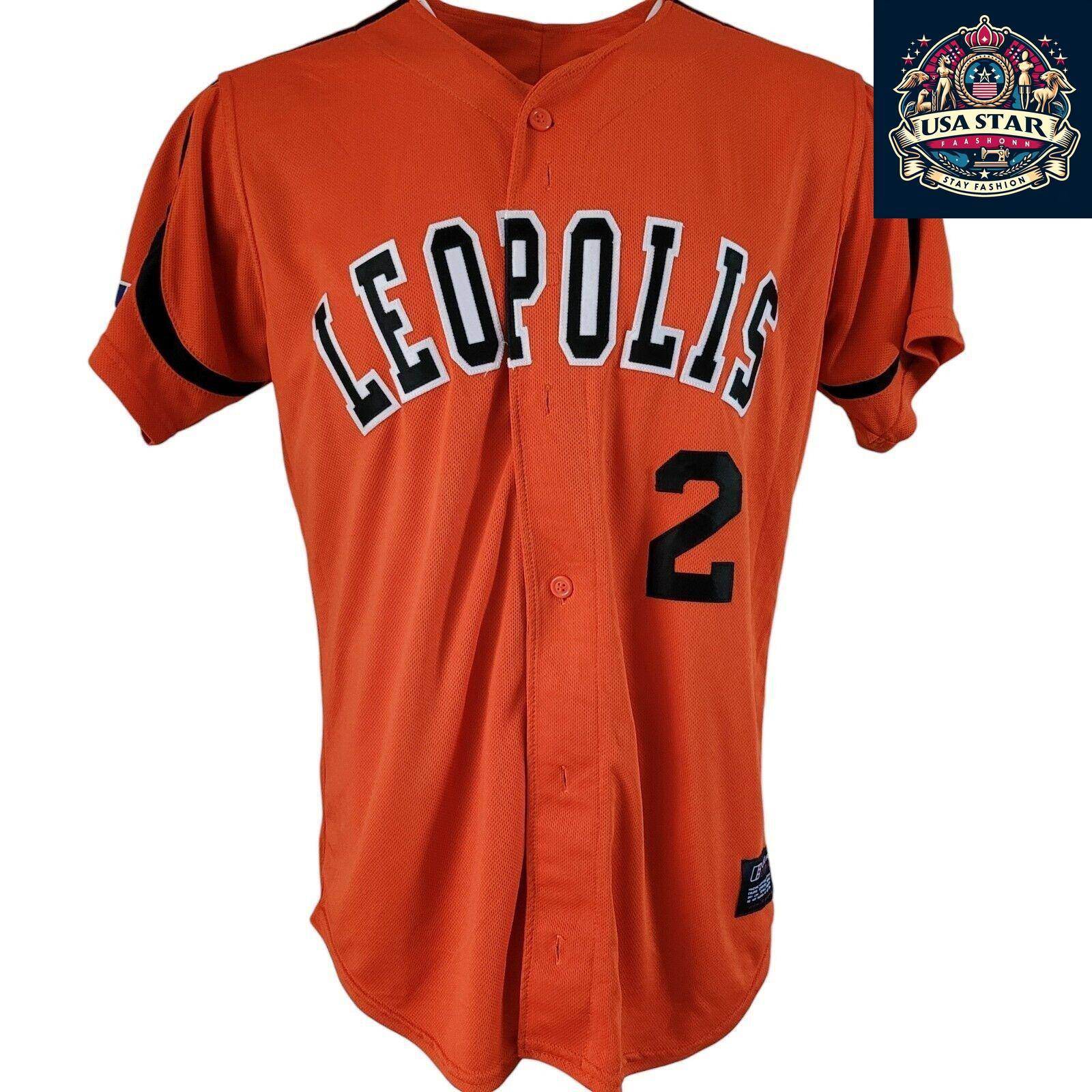 Orange Baseball Jersey 2 for Men, Size Large, Vibrant Color, Comfortable Fit by Uniform Express - USASTARFASHION