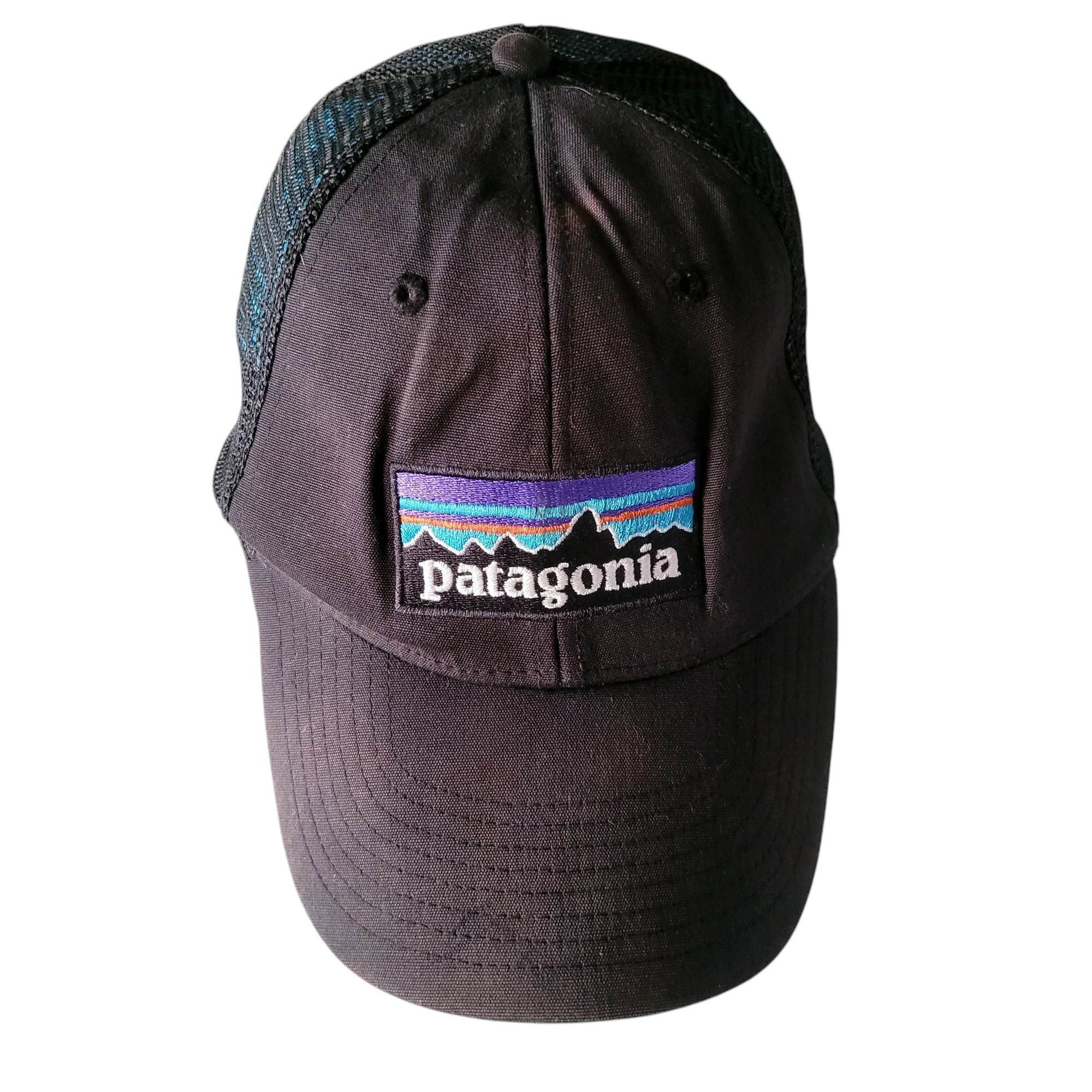 Patagonia Trucker Hat - Black - Adjustable Snapback - USASTARFASHION