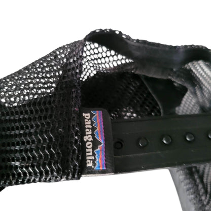 Patagonia Trucker Hat - Black - Adjustable Snapback - USASTARFASHION
