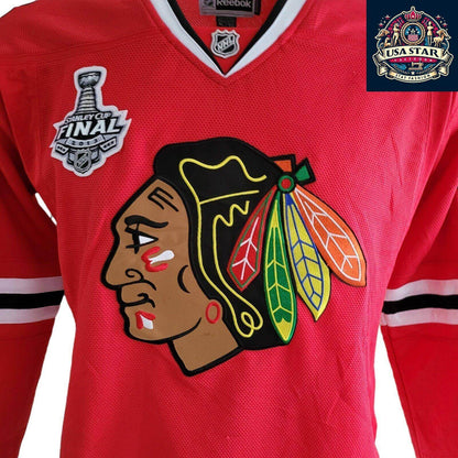 Patrick Kane 88 Chicago Blackhawks Women's Jersey - 2013 Stanley Cup Size L/XL, Stylish & Comfortable - USASTARFASHION
