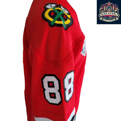 Patrick Kane 88 Chicago Blackhawks Women's Jersey - 2013 Stanley Cup Size L/XL, Stylish & Comfortable - USASTARFASHION
