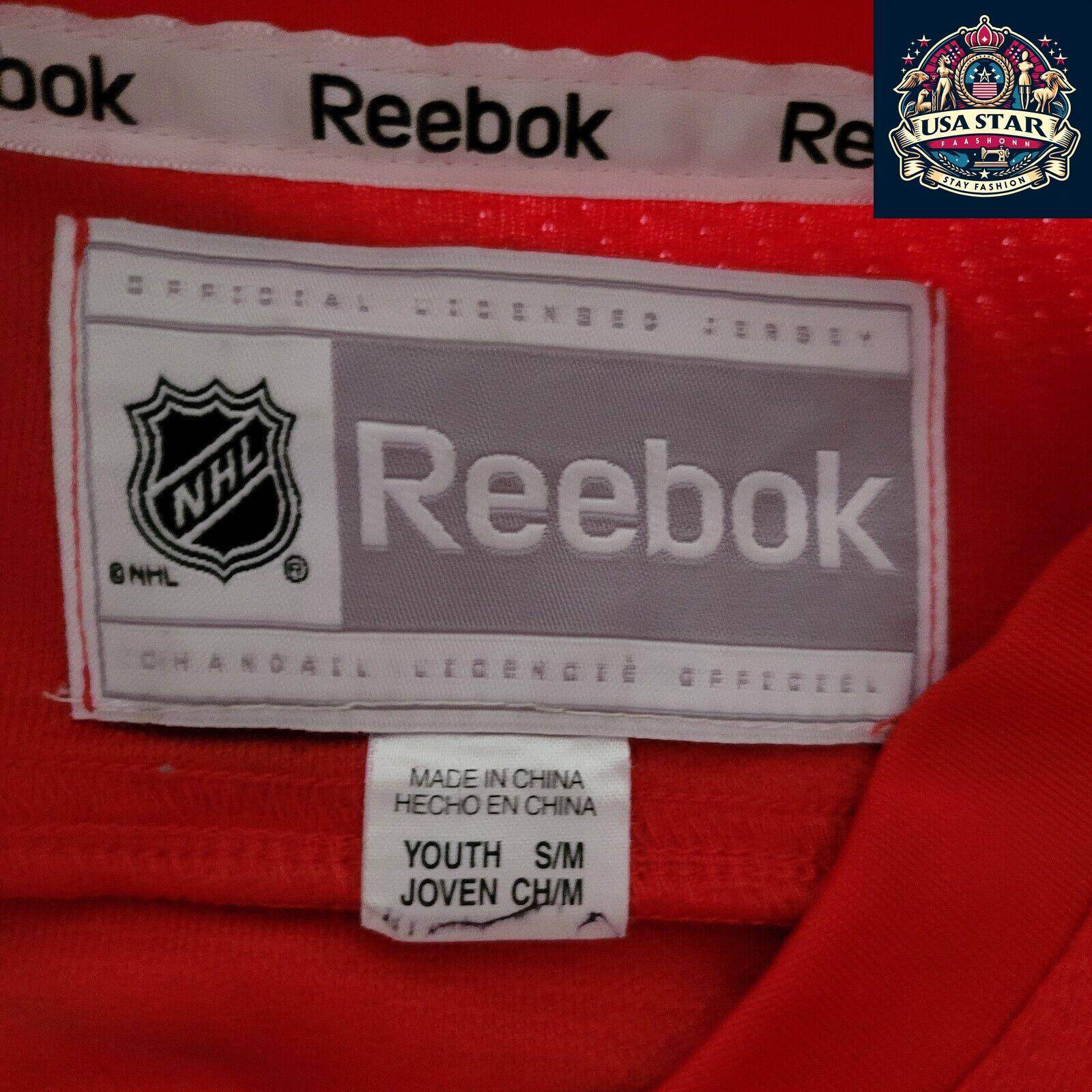Petr Mrazek 34 Detroit Red Wings Youth Jersey S/M - Durable, Comfortable, Officially Licensed - USASTARFASHION