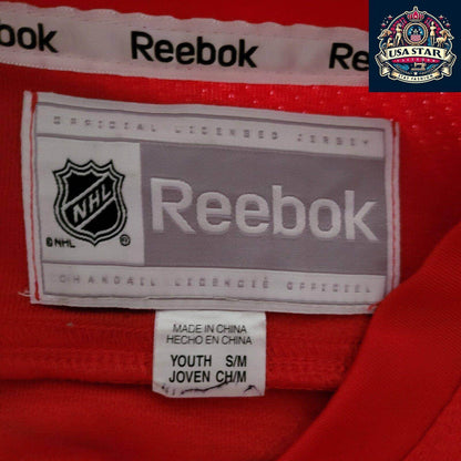 Petr Mrazek 34 Detroit Red Wings Youth Jersey S/M - Durable, Comfortable, Officially Licensed - USASTARFASHION