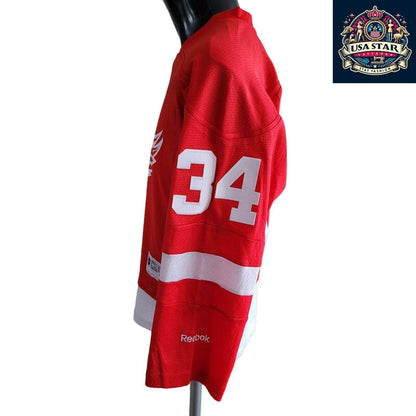 Petr Mrazek 34 Detroit Red Wings Youth Jersey S/M - Durable, Comfortable, Officially Licensed - USASTARFASHION