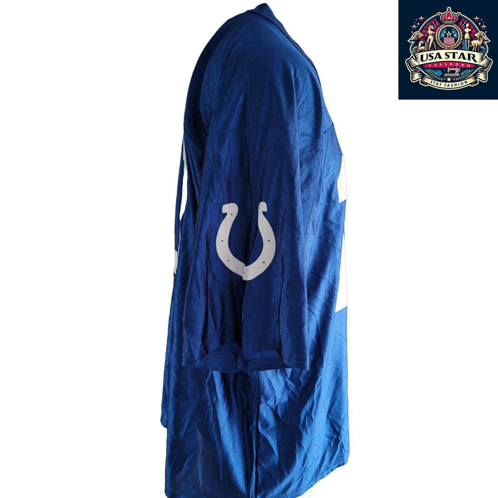 Peyton Manning Colts Jersey 18 - Authentic XL NFL Vintage, Iconic Design, Comfortable Fit - USASTARFASHION